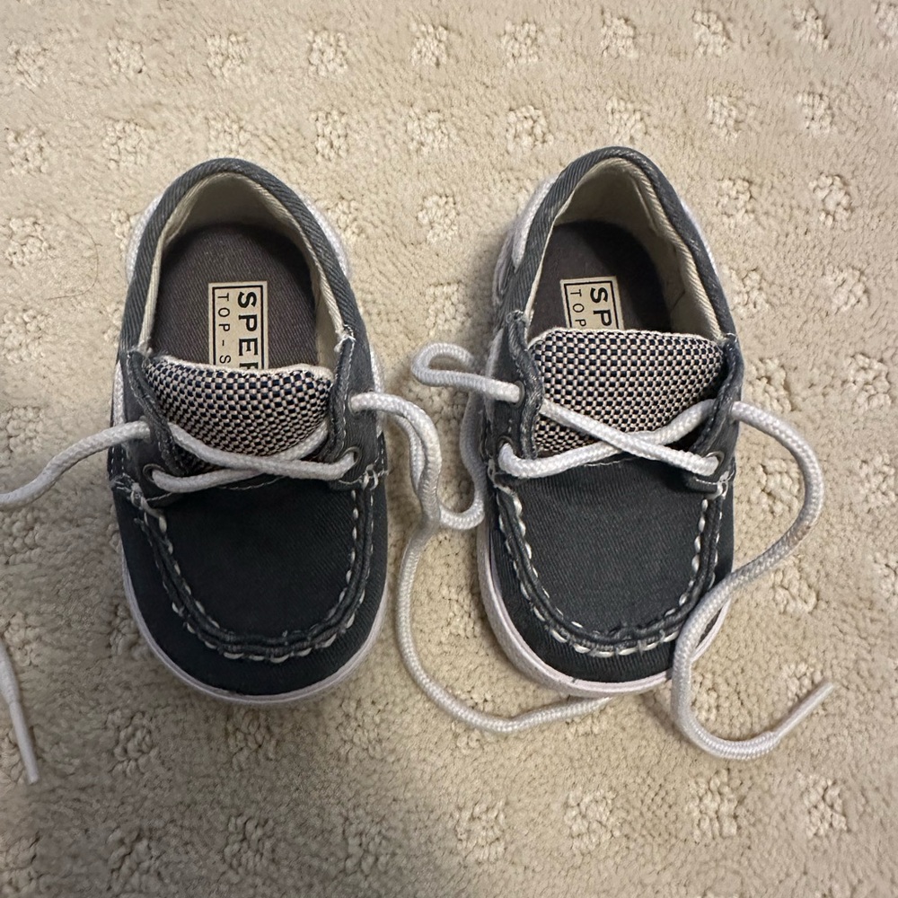 Sperry Kids Charcoal Sneakers
